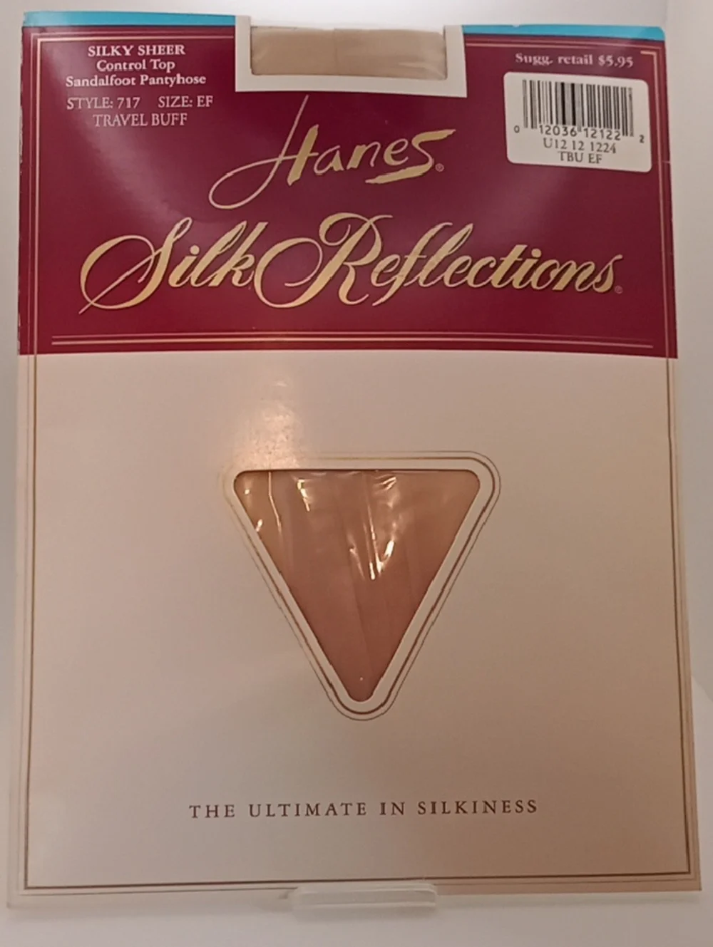 Bundle 3 for $15 Vintage Hanes Silky Sheer Pantyhose 715's Sz EF NOS!